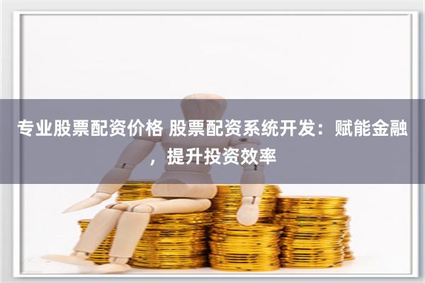 专业股票配资价格 股票配资系统开发：赋能金融，提升投资效率