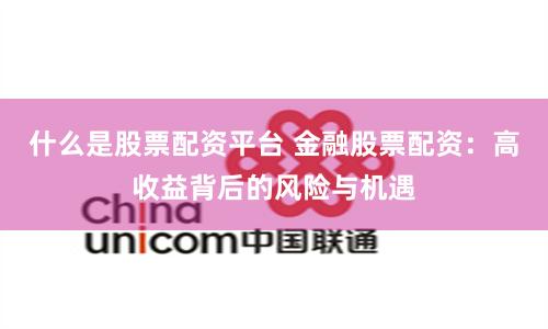 什么是股票配资平台 金融股票配资：高收益背后的风险与机遇